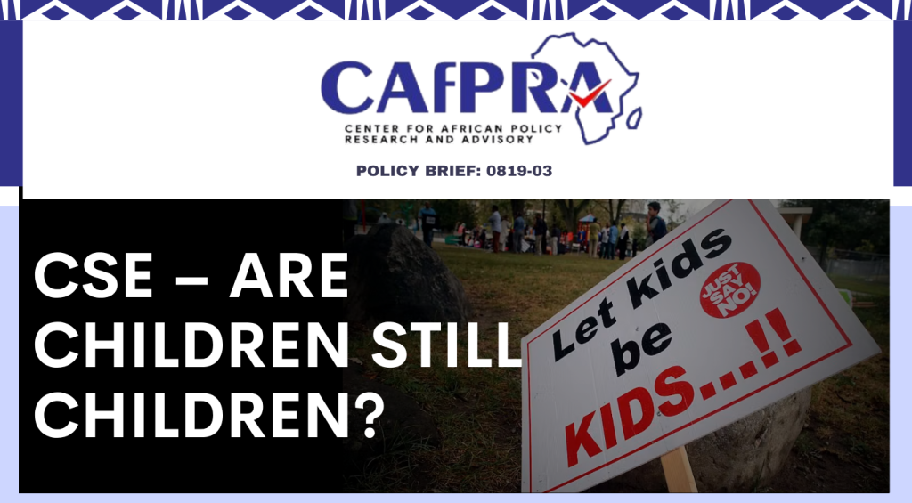 CSE – ARE CHILDREN STILL CHILDREN?