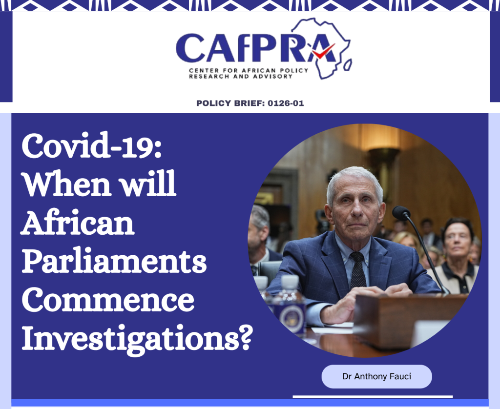 Covid-19: When Will African Parliaments Commence Investigations?